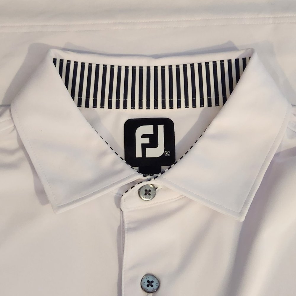 Footjoy Solid White Polo